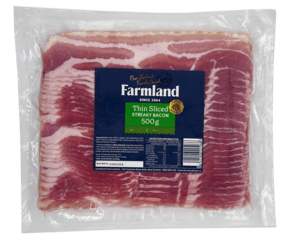 Thin Sliced Streaky Bacon 500g