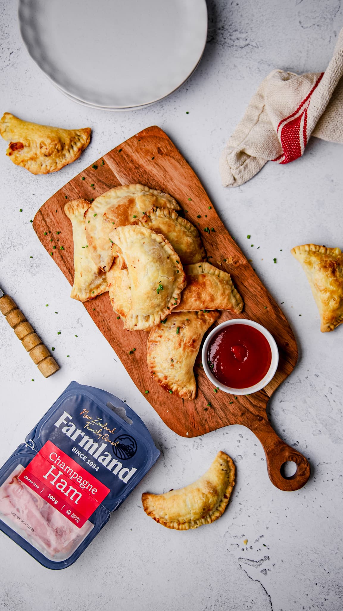 Ham Onion and Cheese Empanadas / Recipes • Farmland NZ Family Owned