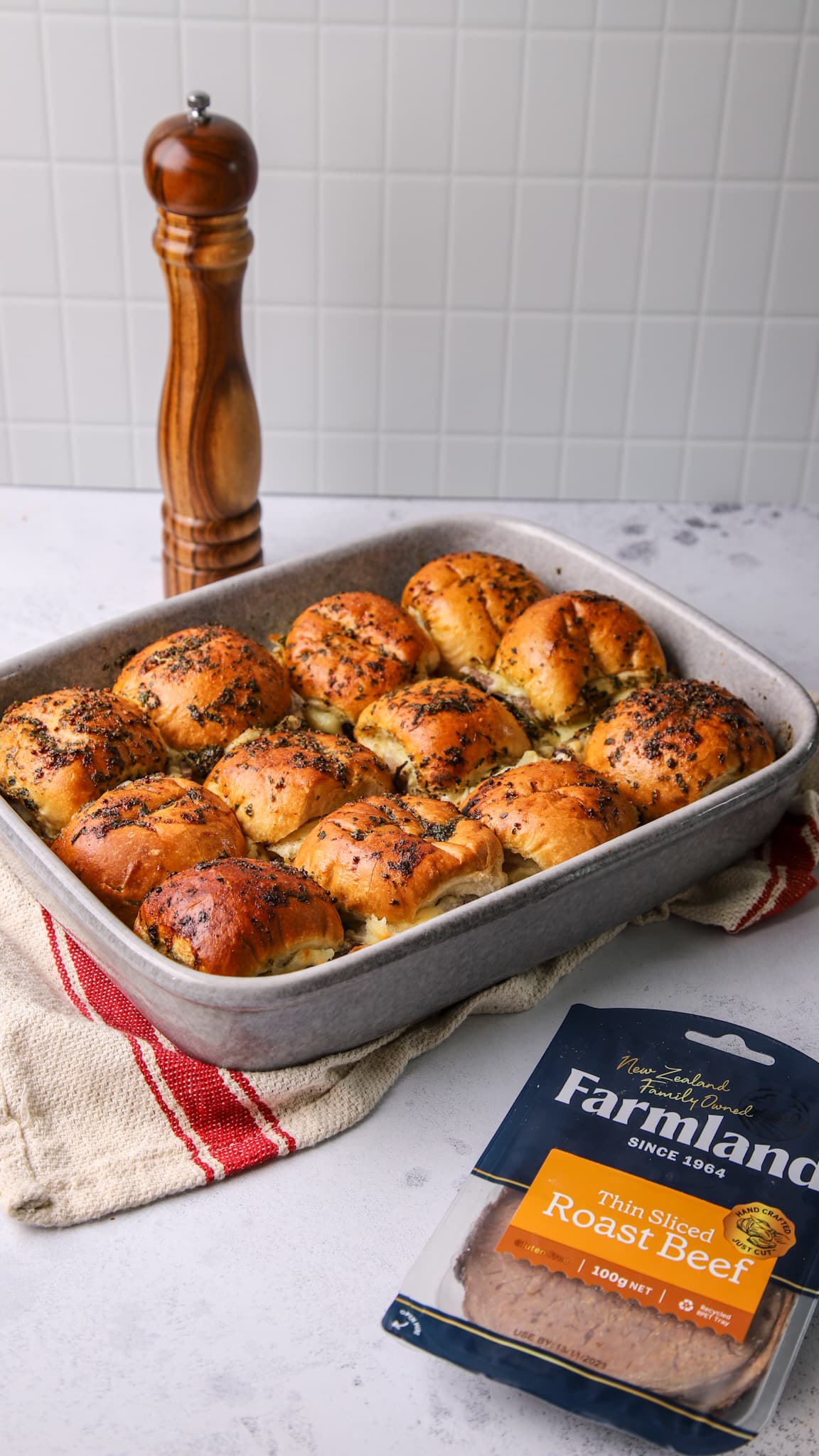 Roast Beef Potluck Rolls