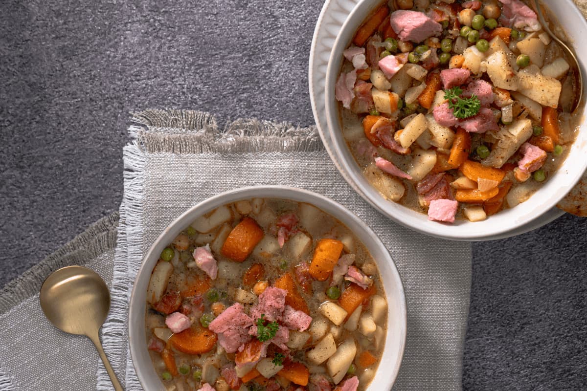 Classic Bacon Hock Soup