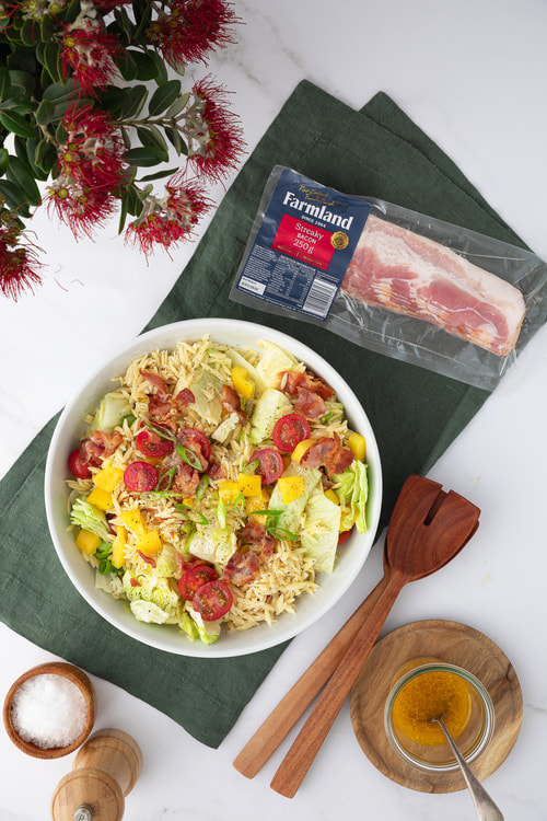 Bacon ​BLT Orzo Salad