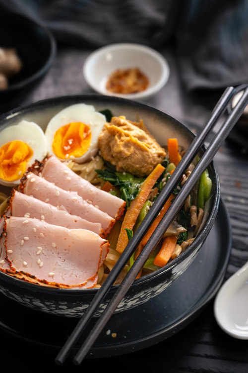 Kimmy's Japanese-Inspired Farmland Thin Sliced Hot Pork Miso Ramen