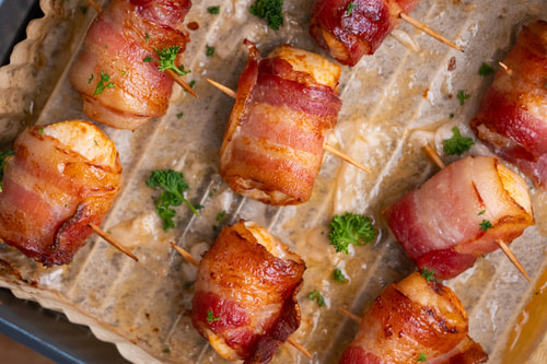 Farmland Bacon-Wrapped Chicken Bites
