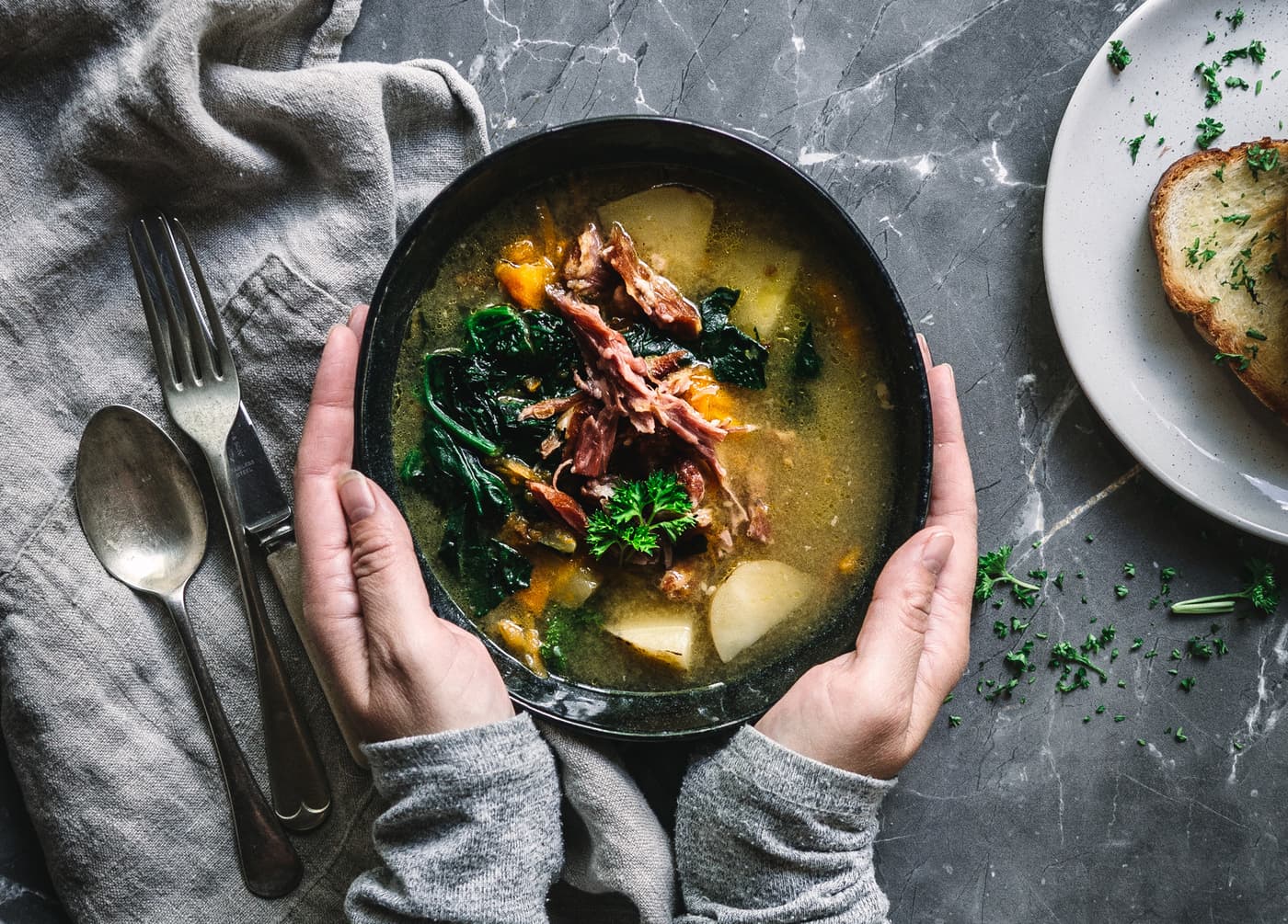 Hearty Bacon and Vegetable Soup