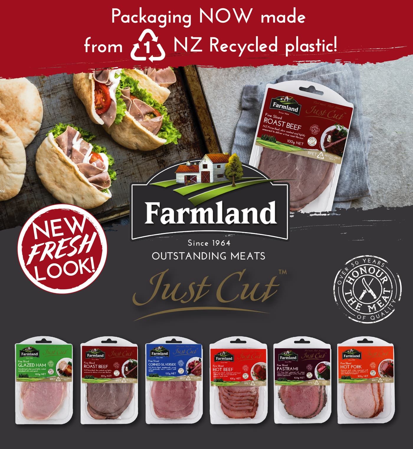 Fresh redesign of quality sliced meats while creating a more sustainable future for NZ…