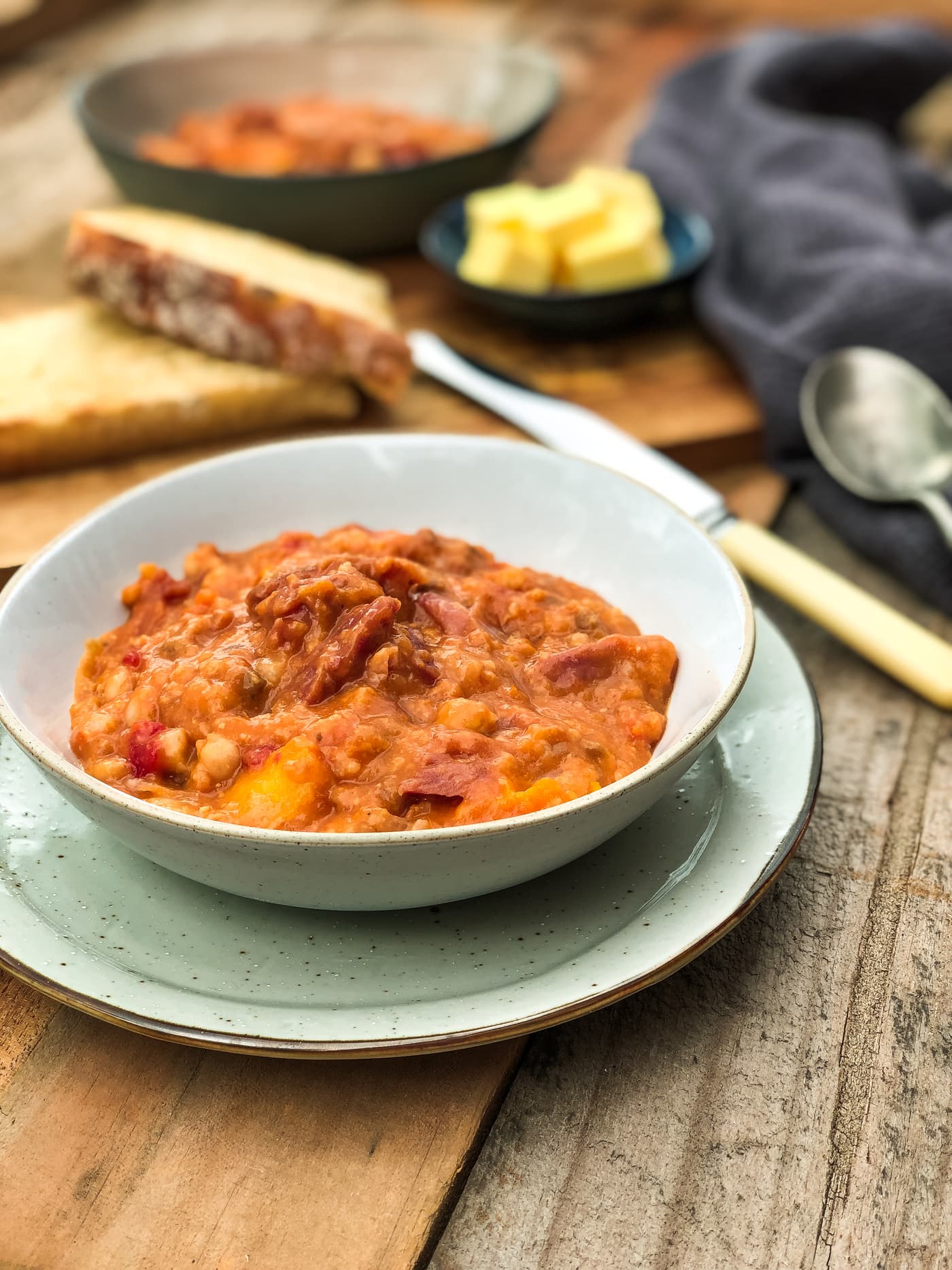 Bacon and Bean Soup